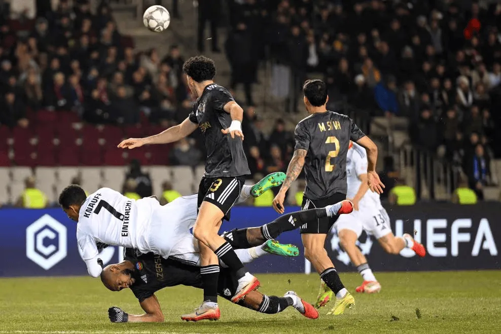 Kaiyun网页版-首轮后再未取胜，法兰克福队史首次连续6场欧战不胜